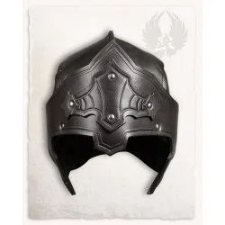 LEATHER HELMET ANTONIUS -...