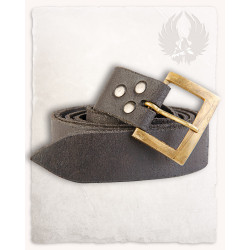 LEATHER BELT ADOLAR - BROWN...