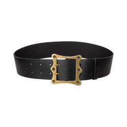 ALIADO LEATHER BELT - BLACK...