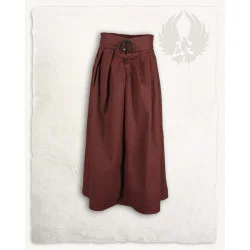 ANNA SKIRT - BURGUNDY L LARP