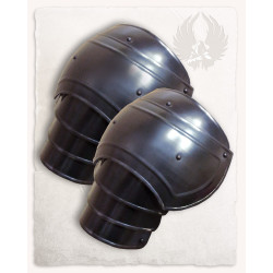 STEEL LARGE PAULDRONS ADAM...