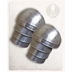 STEEL SMALL PAULDRONS ADAM...