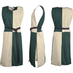 TABARD ANTON - GREEN-BEIGE...