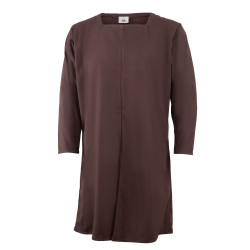 LINEN TUNIC SIGERIC - BROWN...