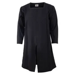 SIGERIC LINEN TUNIC - BLACK...