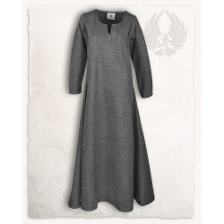 WOOLEN DRESS WILMA - GRAY S...