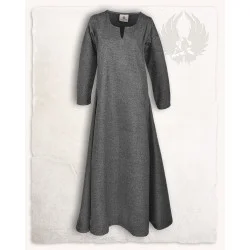 WOOLEN DRESS WILMA - GRAY S...