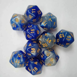 RPG Dice Gloomy Sky...