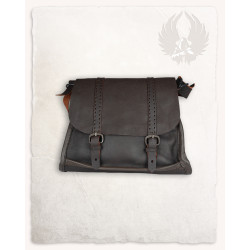 LEATHER SHOULDER BAG BELWAR...