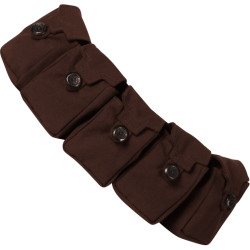 CANVAS BELT WITH FIVE...