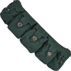 CANVAS BELT WITH FIVE...
