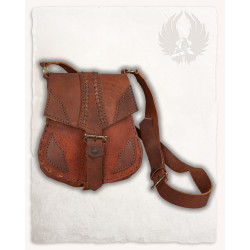 LEATHER SHOULDER BAG...