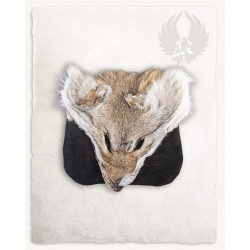 LEATHER CANIS POUCH WITH...