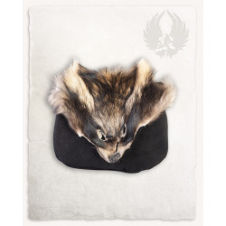 LEATHER CANIS BAG WITH...