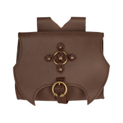LEATHER BELT BAG CIRCULO -...