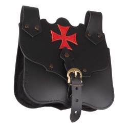 LEATHER CROSSBODY BAG -...