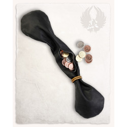 LEATHER DENARIUS POUCH MADE...