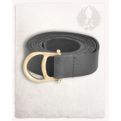 LEATHER BELT DIANA - BLACK...