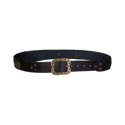 LEATHER BELT DOMINGO -...