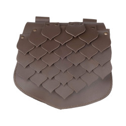 LEATHER BELT BAG DRACO -...