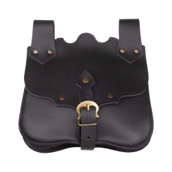 LEATHER BELT BAG FEROCIA -...