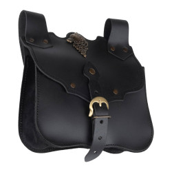 LEATHER DECORATED BELT BAG...