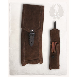 SUEDE LONG BELT POUCH...