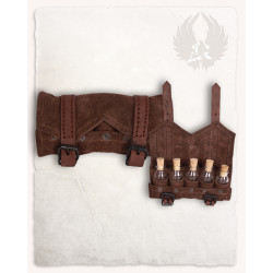 SUEDE POUCH FOR POTIONS...