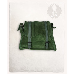 SUEDE SHOULDER BAG...