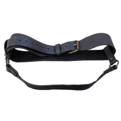 LEATHER BELT GERALT - BLACK...