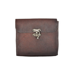 LEATHER BELT POUCH GERO -...