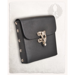 LEATHER BELT POUCH GERO -...