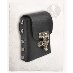 LEATHER BELT POUCH GERO -...
