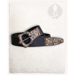 LEATHER BELT HAVALL - BLACK...