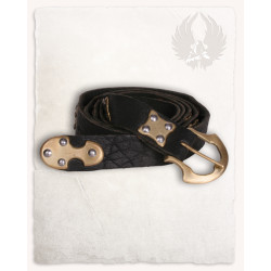 LEATHER BELT HENRY - BLACK...