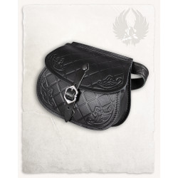 LEATHER BELT BAG JULIUS -...