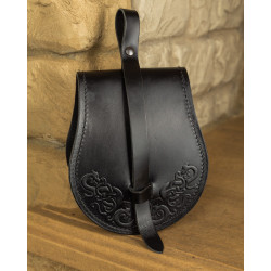 LEATHER LARGE BELT BAG...