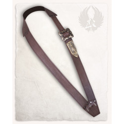 LEON LEATHER SHOULDER STRAP...
