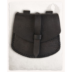 LARGE LEATHER BELT BAG...