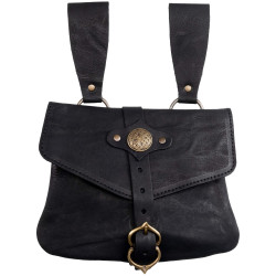 LEATHER BELT BAG SANCHO -...