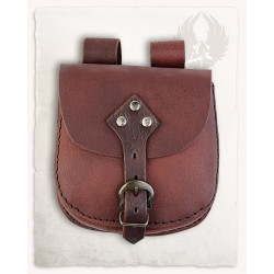 LEATHER BELT BAG TORBEN -...
