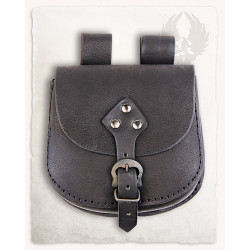 LEATHER BELT BAG TORBEN -...