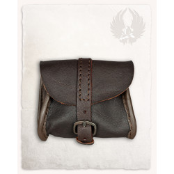 LEATHER SMALL BELWAR BAG -...