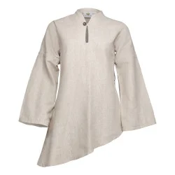 LINEN BLOUSE GALATEA -...