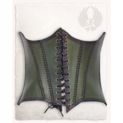 LEATHER UNDERBUST CORSET...