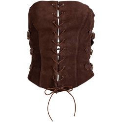 SUEDE CORSET EVELINA -...