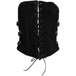 SUEDE CORSET EVELINA -...