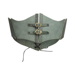 LEATHER WAIST CORSET -...