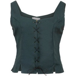 COTTON TIKA CORSET - GREEN...