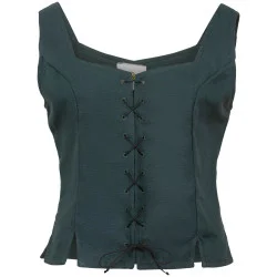 COTTON TIKA CORSET - GREEN...
